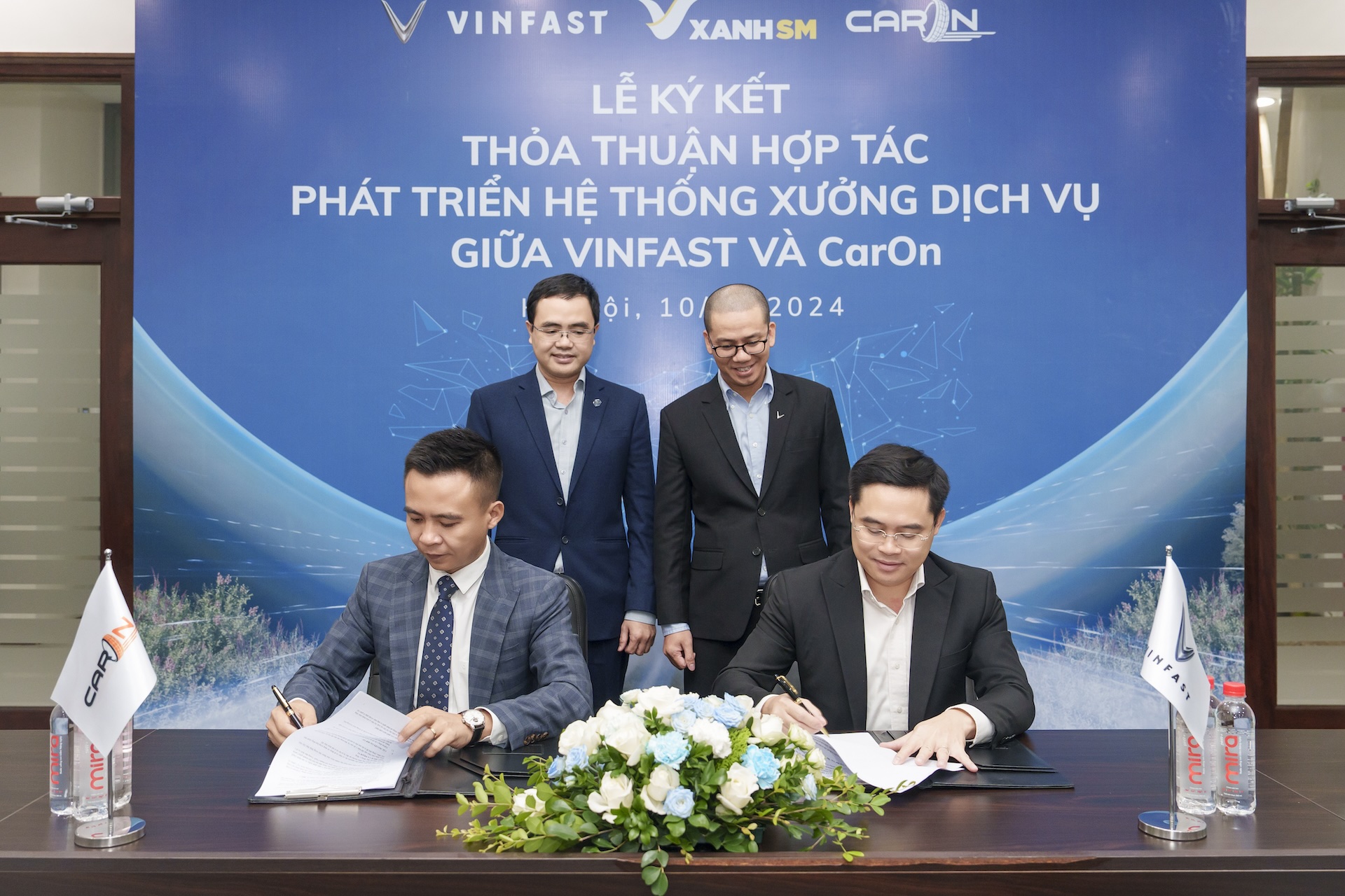 hợp tác caron và vinfast