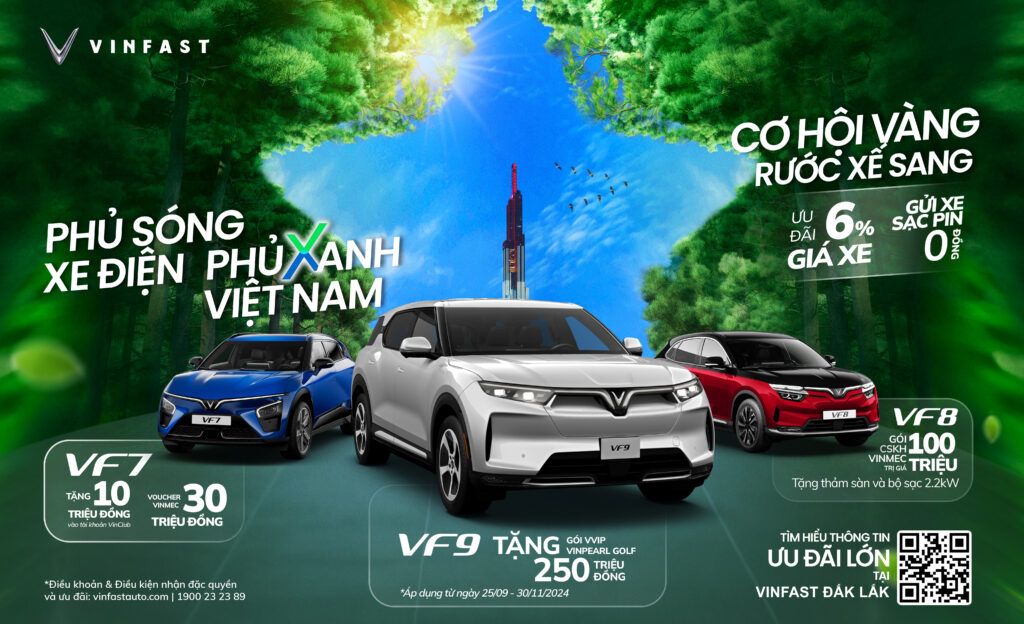 Vinfast - CSKM - VF9 250_1 Chương trình Vinfast tháng 10